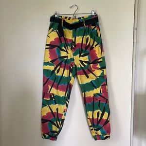 Multicolored Cargo Joggers